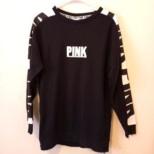 Pink Victoria Secret long sleeve womens t shirt